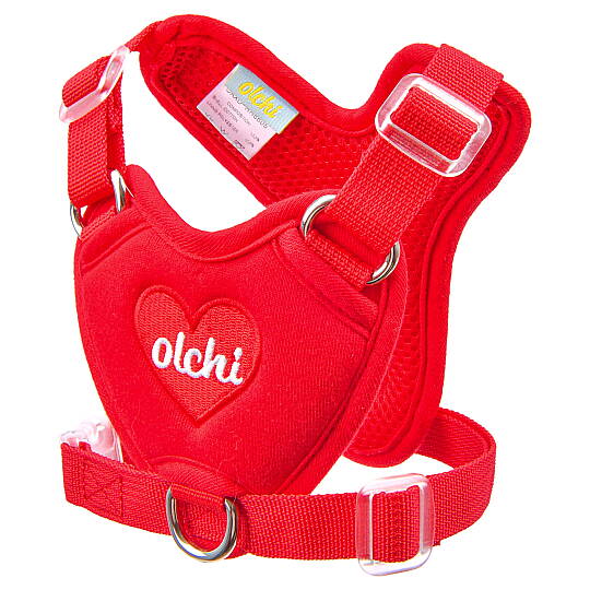 HEART HARNESS / RED - 2