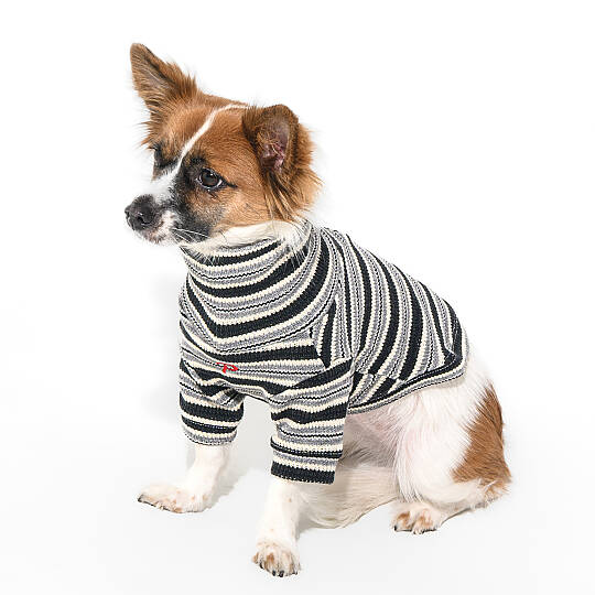 HERITAGE TURTLENECK SWEATER / BLACK - 8