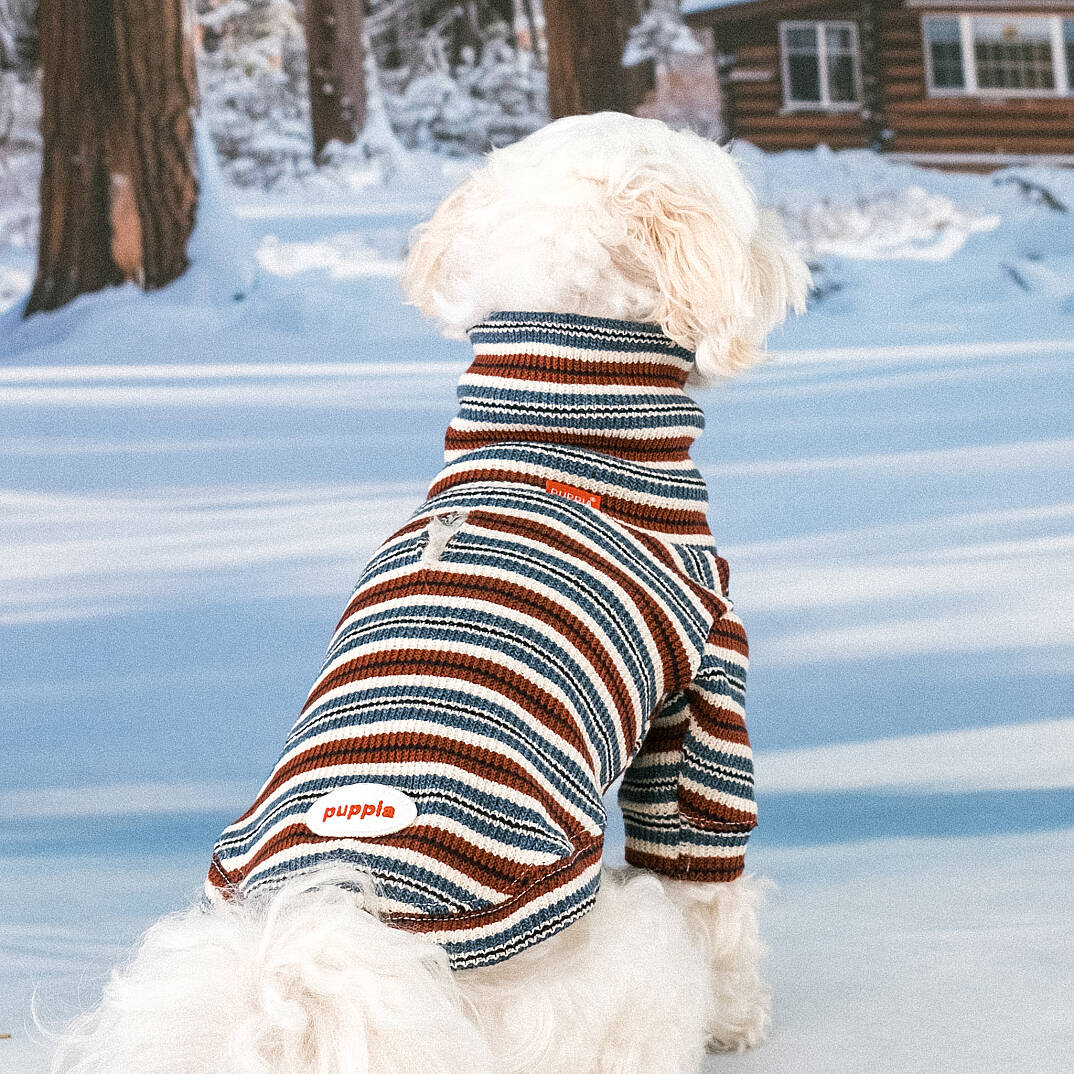HERITAGE TURTLENECK SWEATER / WINE - 8