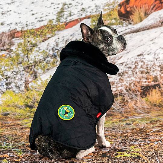 HIGHLAND QUILTED COAT / BLACK - 7