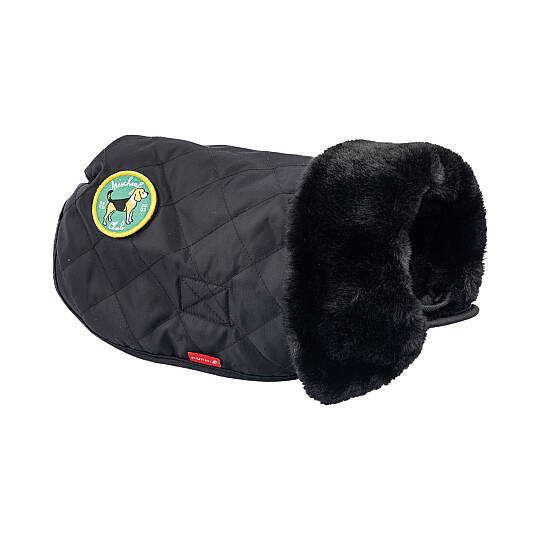 HIGHLAND QUILTED COAT / BLACK