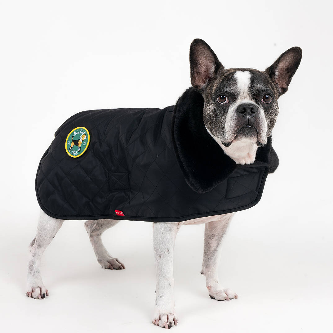 HIGHLAND QUILTED COAT / BLACK - 8