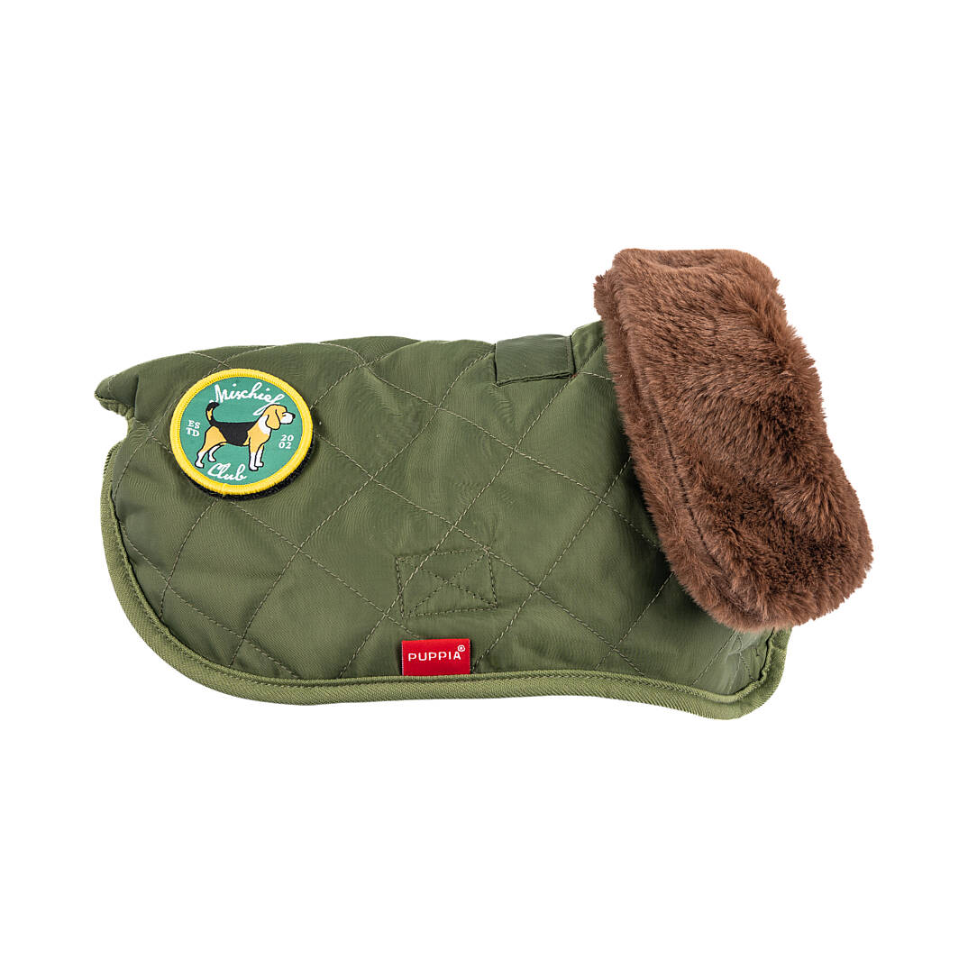 HIGHLAND QUILTED COAT / KHAKI - 2