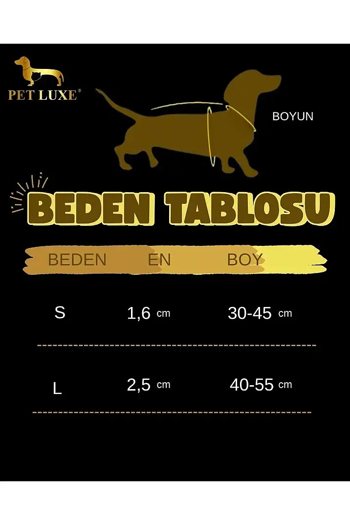 PVC Kahverengi Köpek Boyun Tasması - 2