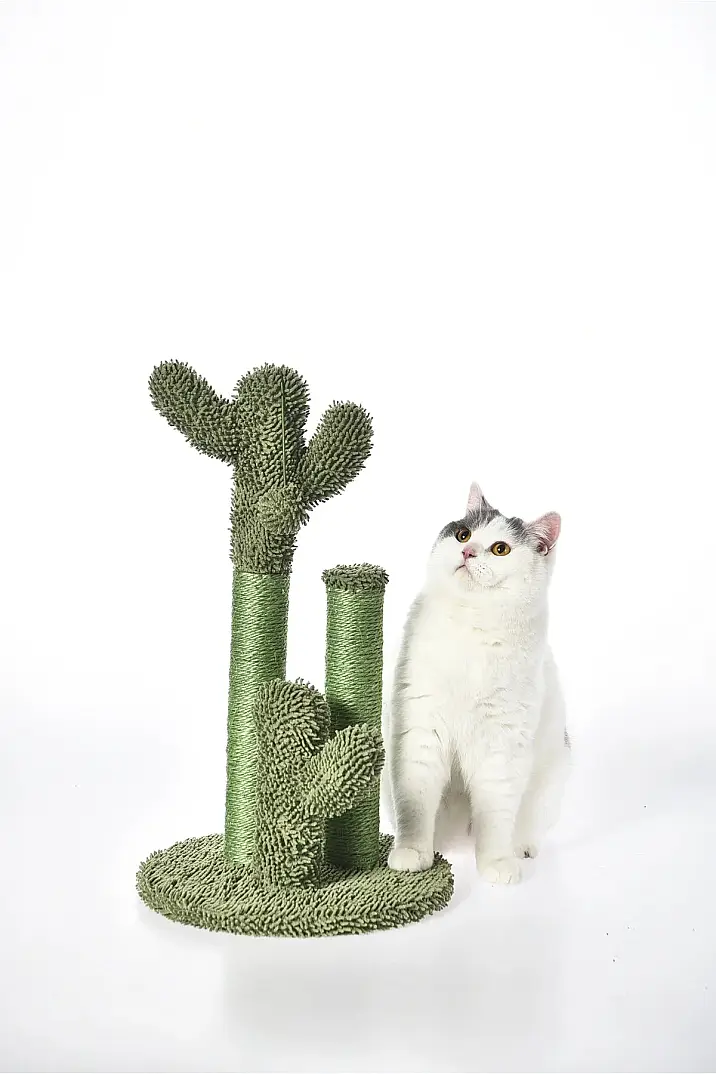 Kaktüs Tasarımlı Kedi Tırmalama Ağacı - 1