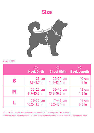 KIKI HARNESS J/LT.PINK - 7