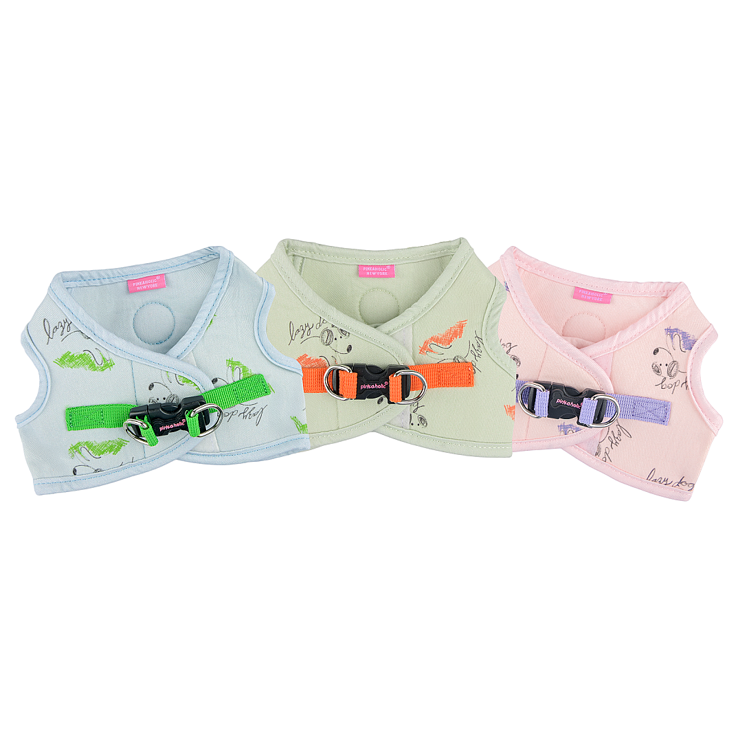KIKI VEST HARNESS/LIGHT BLUE - 9