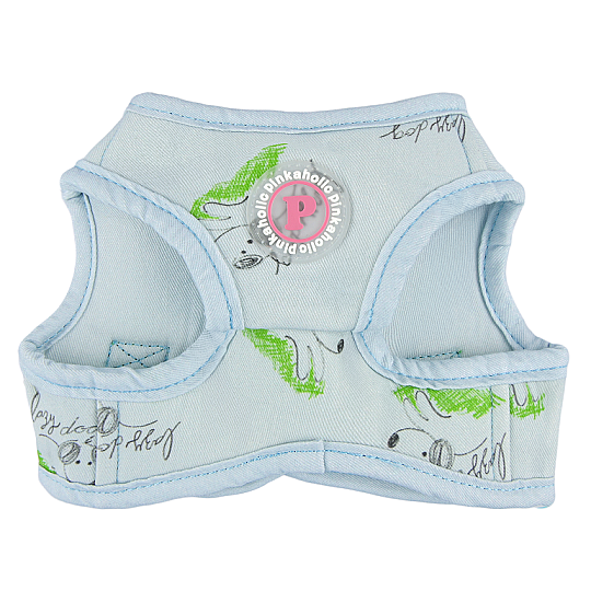 KIKI VEST HARNESS/LIGHT BLUE - 2