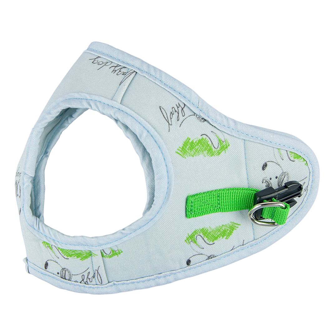 KIKI VEST HARNESS/LIGHT BLUE - 3