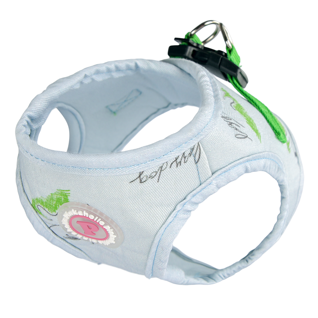 KIKI VEST HARNESS/LIGHT BLUE - 4