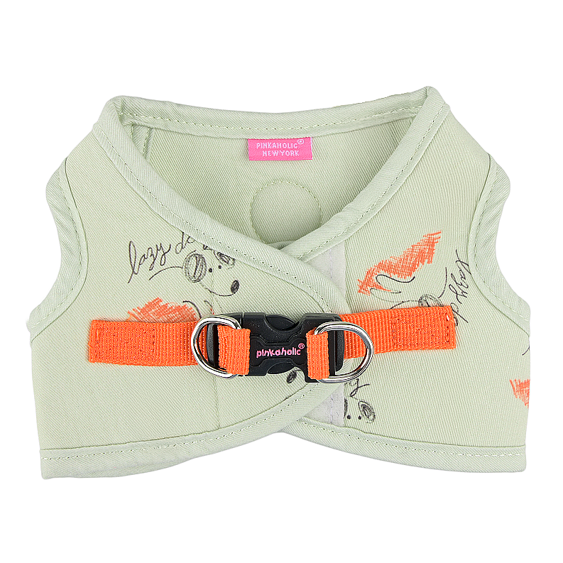KIKI VEST HARNESS/LIGHT LIME - 1