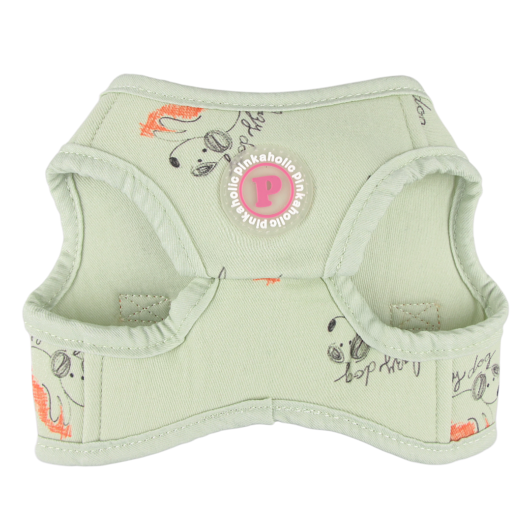 KIKI VEST HARNESS/LIGHT LIME - 2