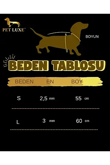 Krom Zincir Köpek Boyun Tasması Small - 7