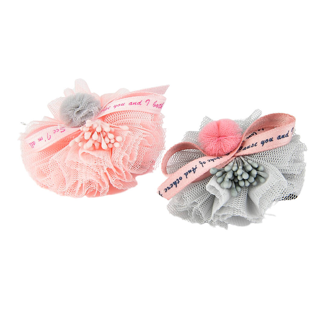 Lace Pom Pom/PINK - 2