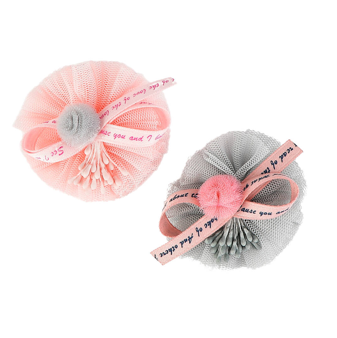 Lace Pom Pom/PINK - 5