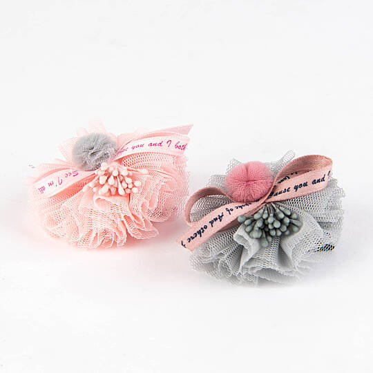 Lace Pom Pom/PINK - 3