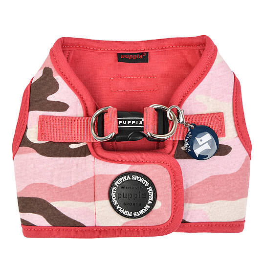 LANCE HARNESS B/PINK CAMO