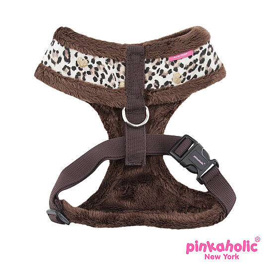LEO PUG HARNESS/BROWN - 2
