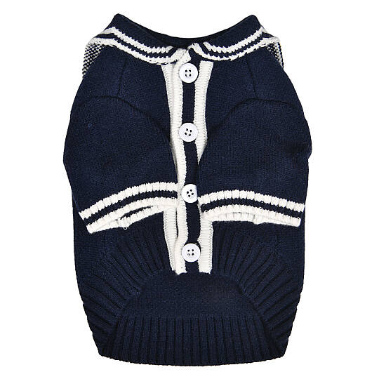 MARINE KNIT CARDIGANS / NAVY
