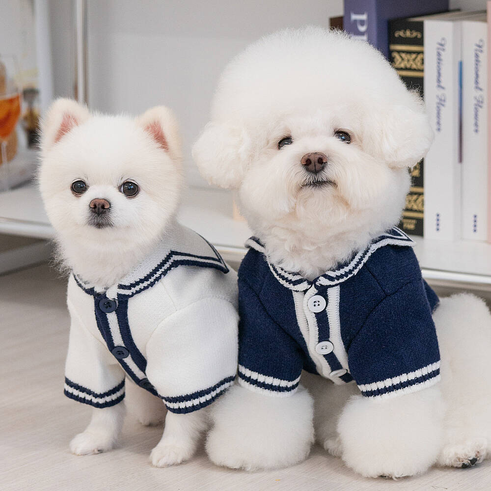 MARINE KNIT CARDIGANS / NAVY - 6