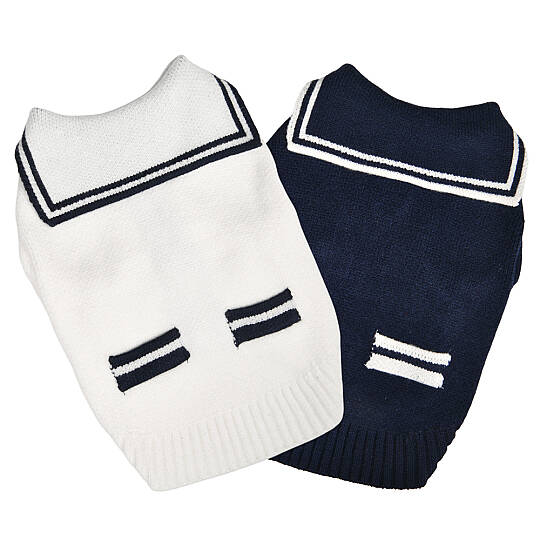MARINE KNIT CARDIGANS / WHITE - 7