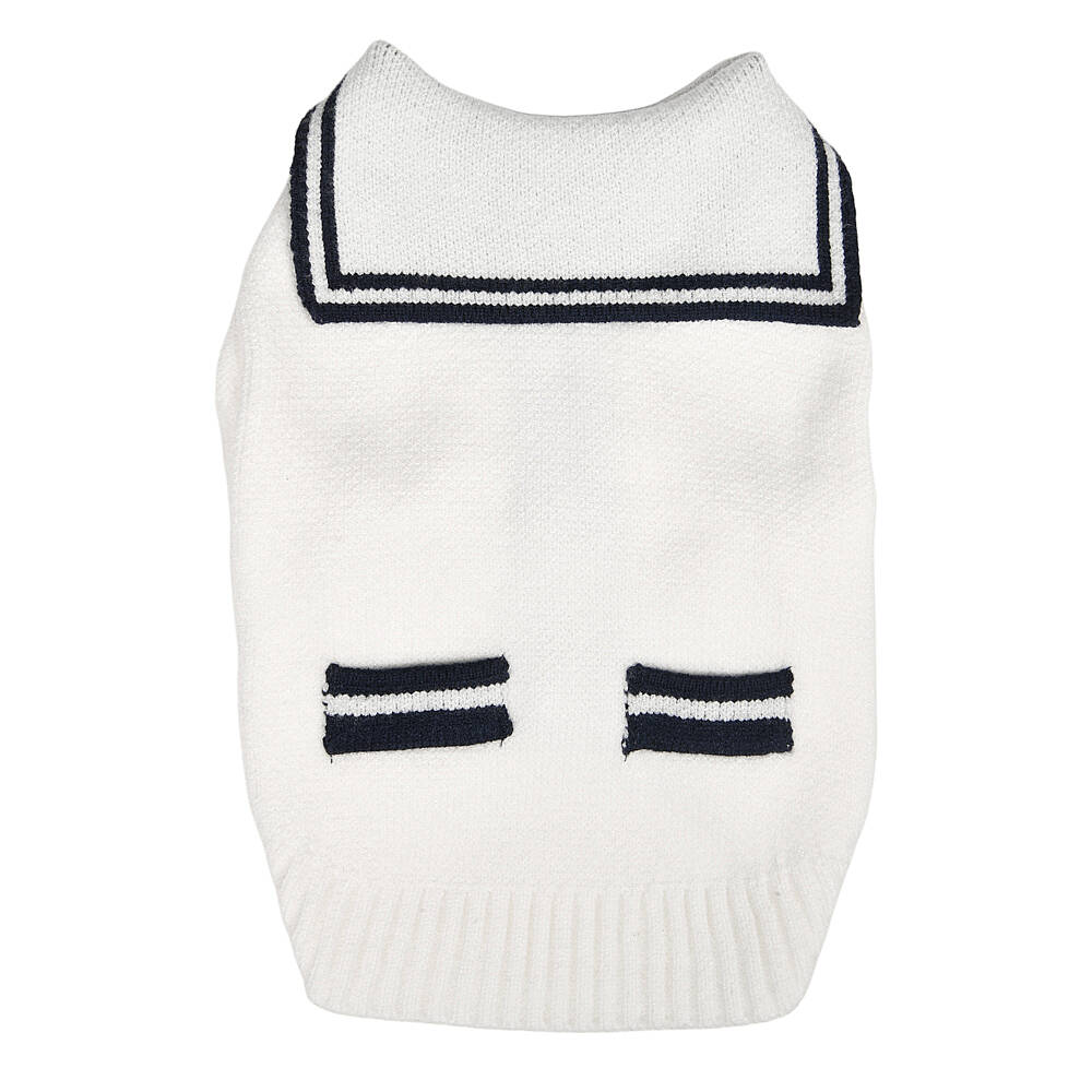MARINE KNIT CARDIGANS / WHITE - 2