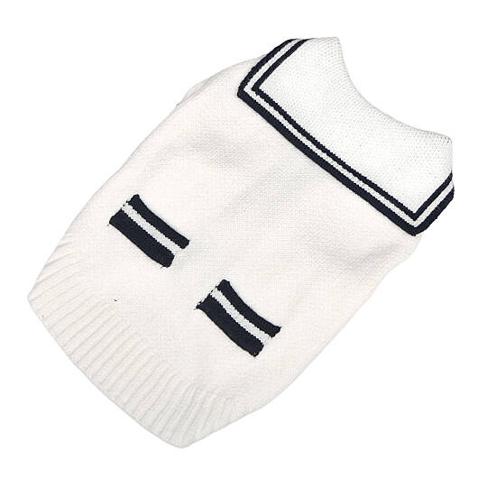 MARINE KNIT CARDIGANS / WHITE - 3