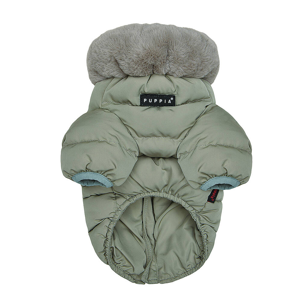 MARSHMALLOW QUILTED JUMPER / KHAKI - 2