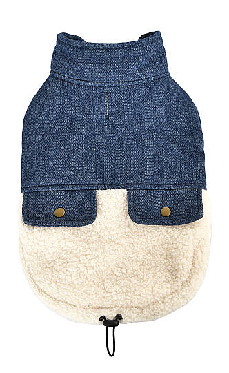 Miji Denim Polarlı Köpek Kıyafeti - 3