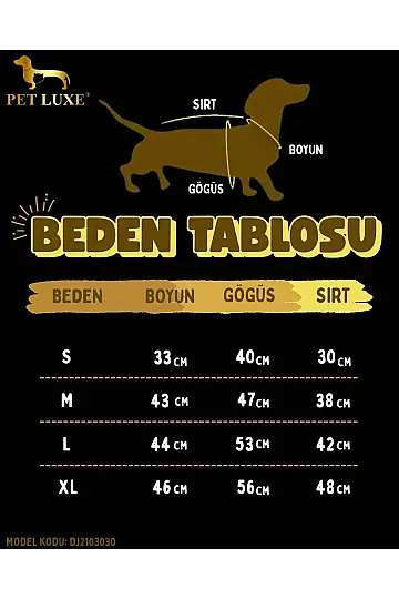 Miji Denim Polarlı Köpek Kıyafeti - 7