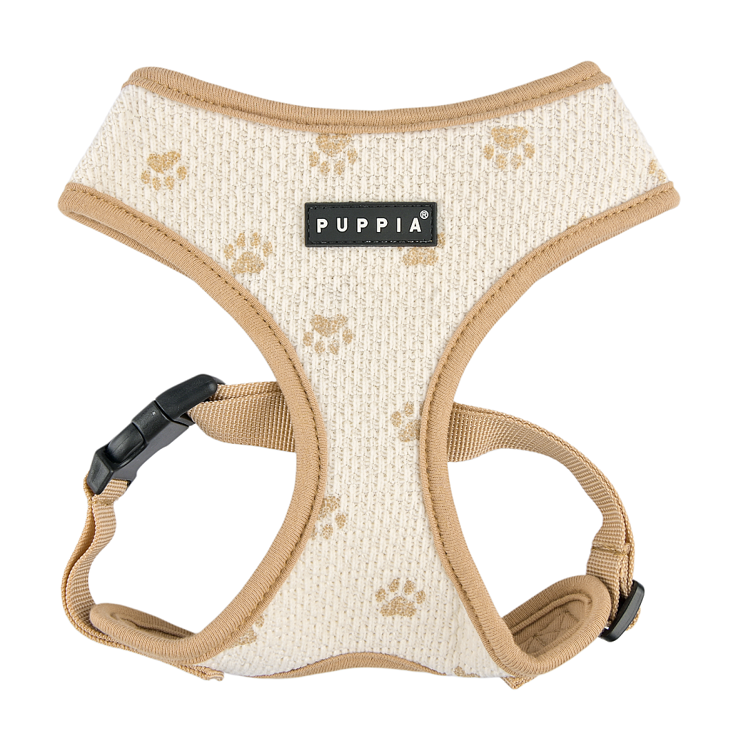 PAWPRINT HARNESS A / BEIGE - 1