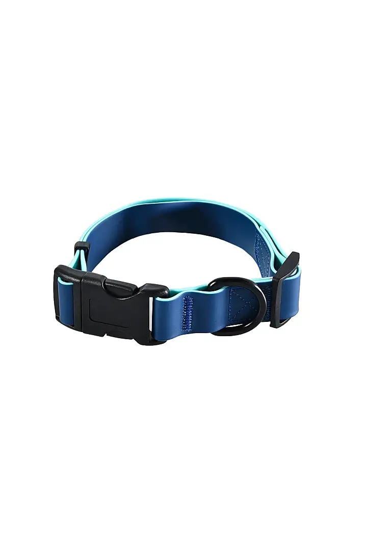 PVC Mavi Köpek Boyun Tasması - 1