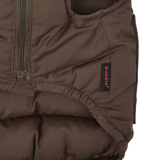 PUFFER VEST JUMPER / BROWN - 5