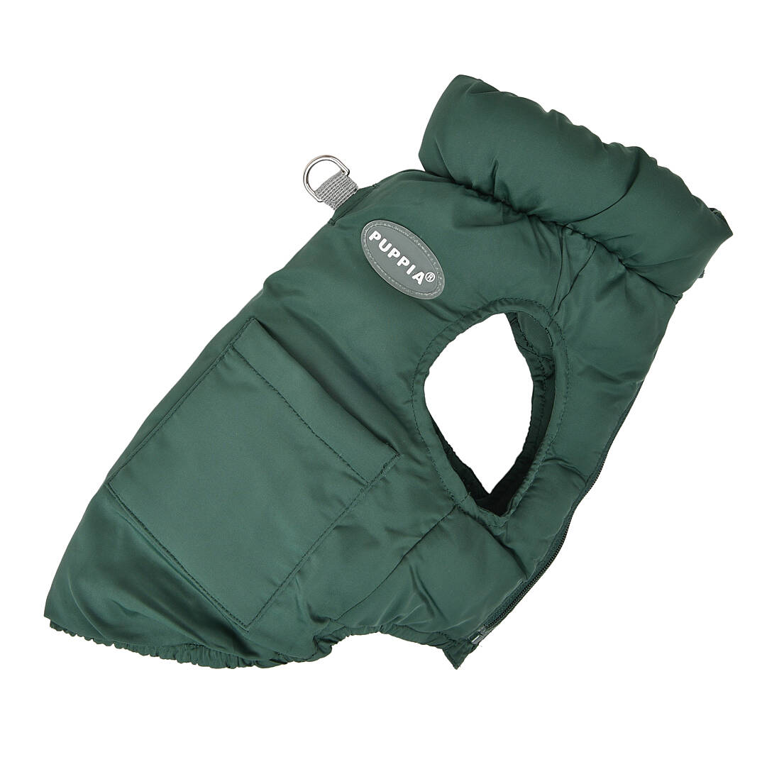 PUFFER VEST JUMPER / GREEN - 3