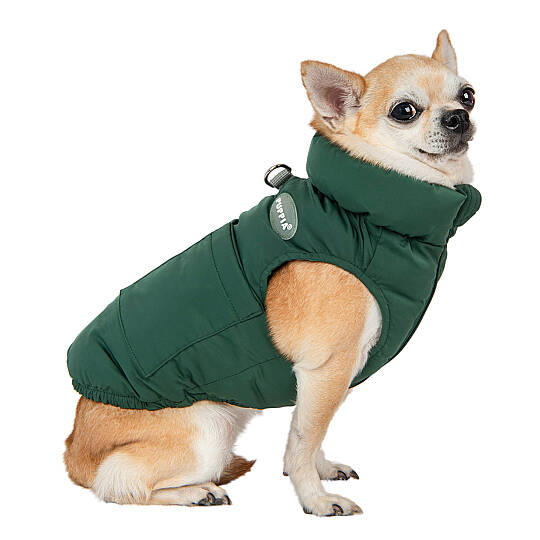 PUFFER VEST JUMPER / GREEN - 9