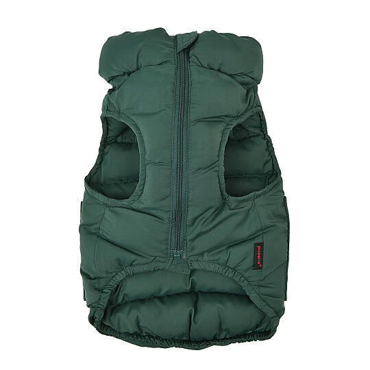 PUFFER VEST JUMPER / GREEN - 2