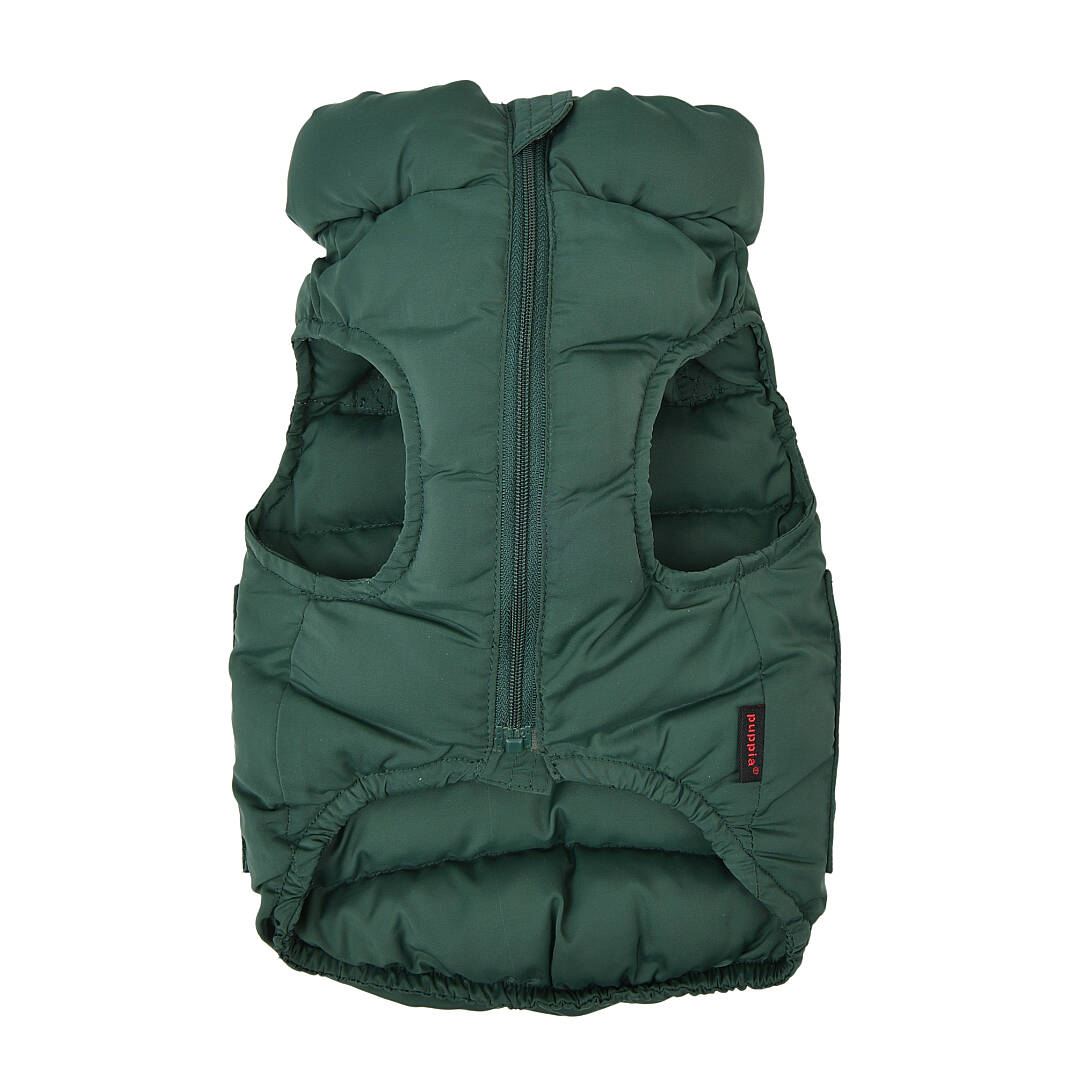 PUFFER VEST JUMPER / GREEN - 2