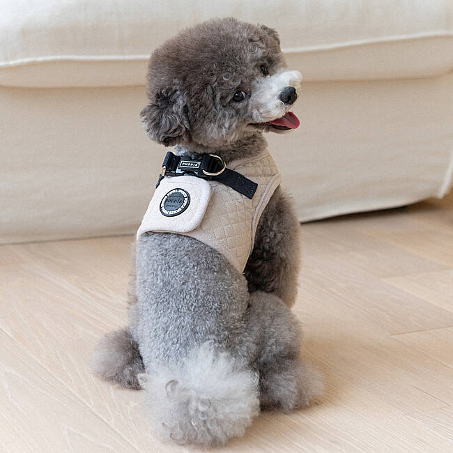 PUPPIA IRVIN HARNESS CREAM PAYD-HB2138-CM - 6