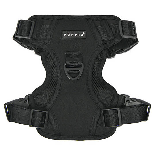 PUPPIA JAREK HARNESS BLACK PAXD-HH2063-BK