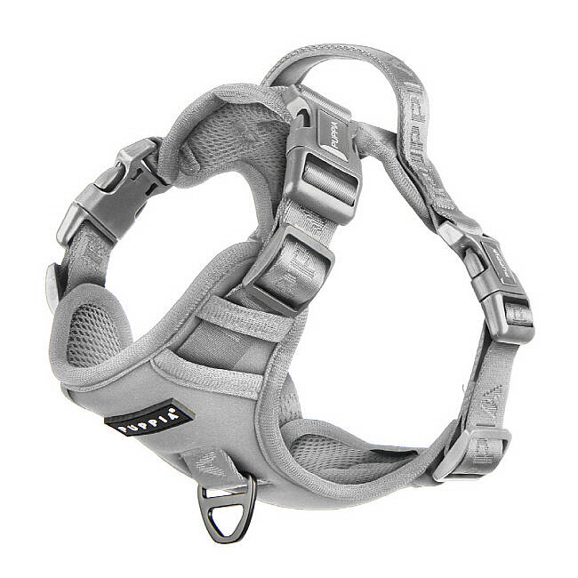 PUPPIA JAREK HARNESS GREY PAXD-HH2063-GY - 3