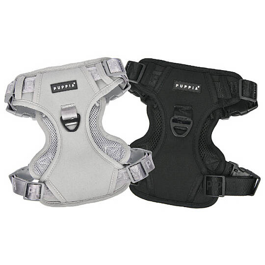 PUPPIA JAREK HARNESS GREY PAXD-HH2063-GY - 5