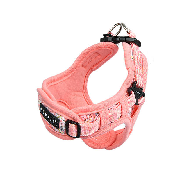 PUPPIA KEALOHA HARNESS PINK PAZA-HX2183-PK - 4