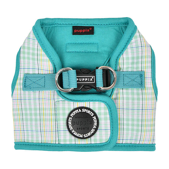 PUPPIA LUKE HARNESS AQUA PAWA-HB1965-AQ - 1