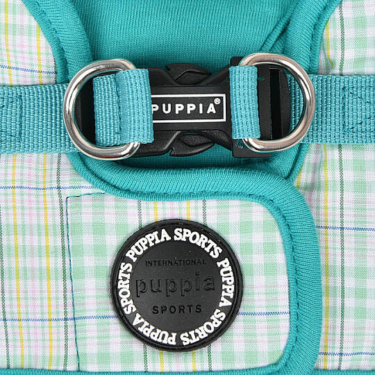 PUPPIA LUKE HARNESS AQUA PAWA-HB1965-AQ - 4