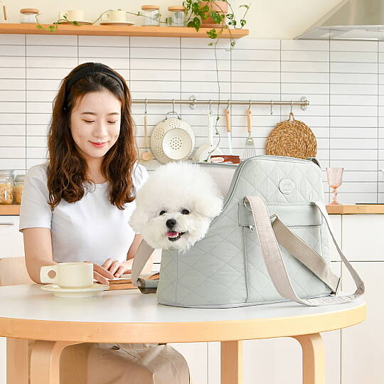 QUILTING KOKO BAG / KHAKI - 6