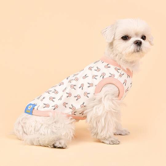RABBIT PATTERN / PINK - 6