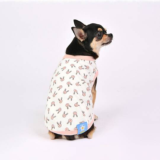 RABBIT PATTERN / PINK - 5