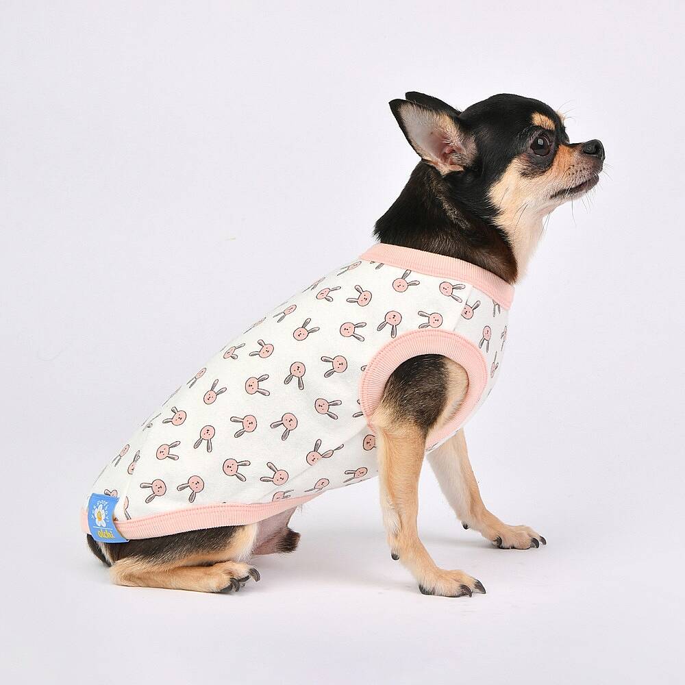 RABBIT PATTERN / PINK - 4