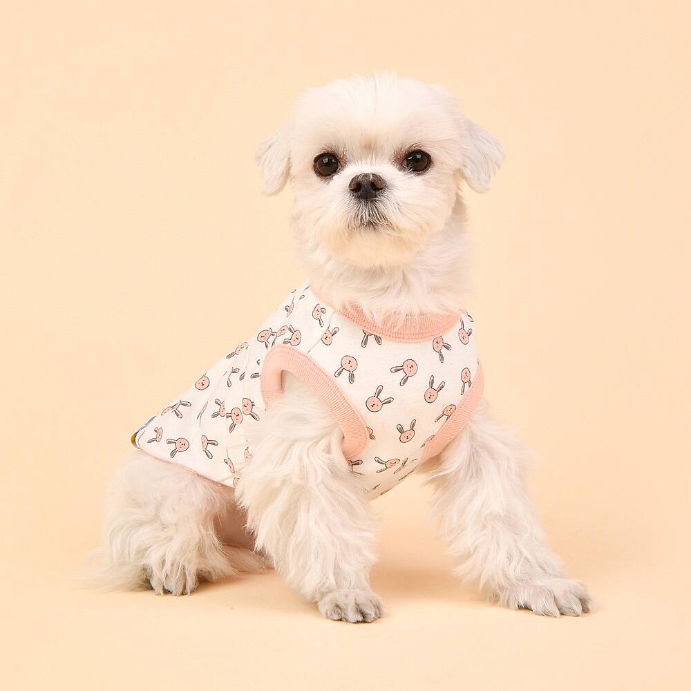 RABBIT PATTERN / PINK - 8