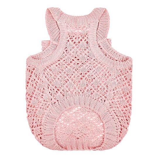 RIBBON COOLING KNIT / INDIAN PINK - 2